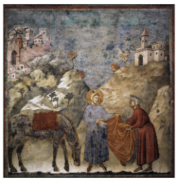 Роспись стен в Капелле Сан-Франческо, Джотто, Повествование о житие Св. Франциска